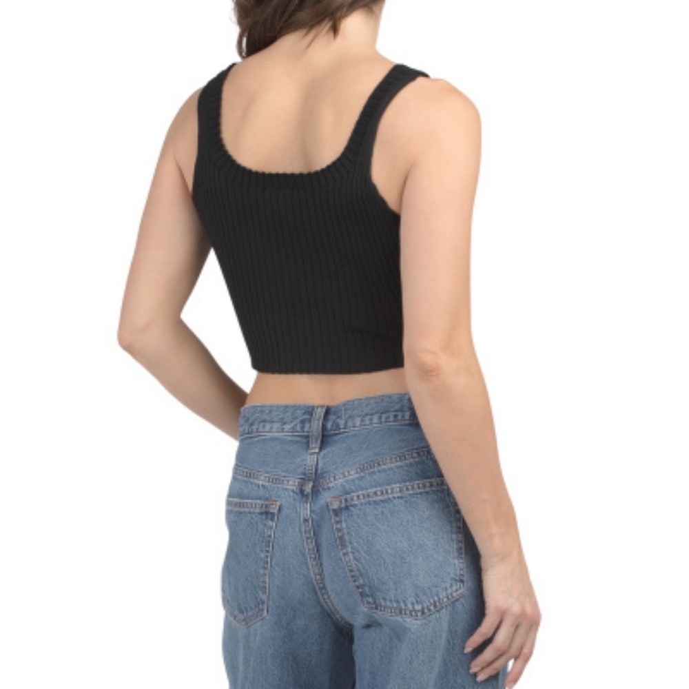 Ribbed Sweater Top - Picture 2 of 2